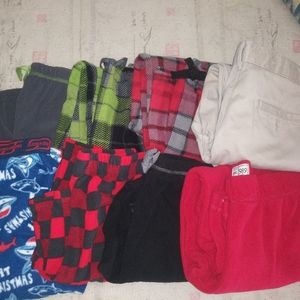 Boys pajamas sz 10/12 bundle